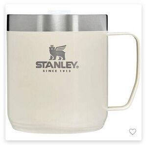 Stanley Cream and Silver Mug